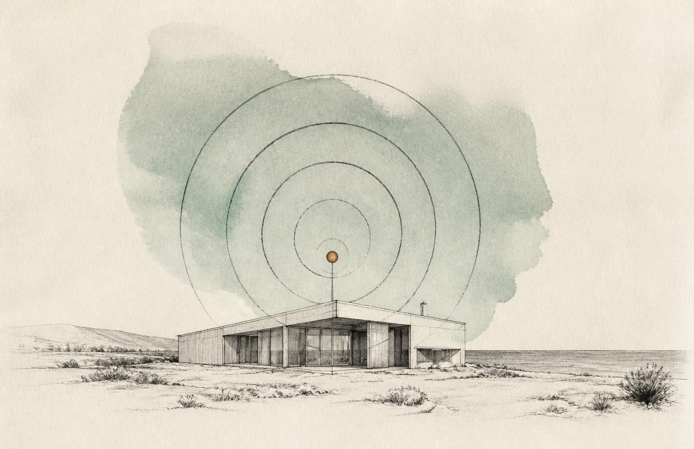 A single building becomes legible